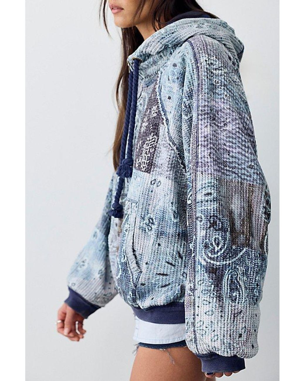 Free People Blue Ghost Ranch Hoodie