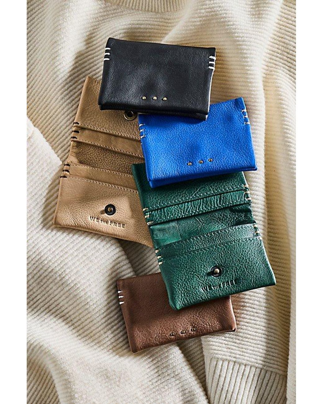 Free People Green We The Free Mini Cove Wallet