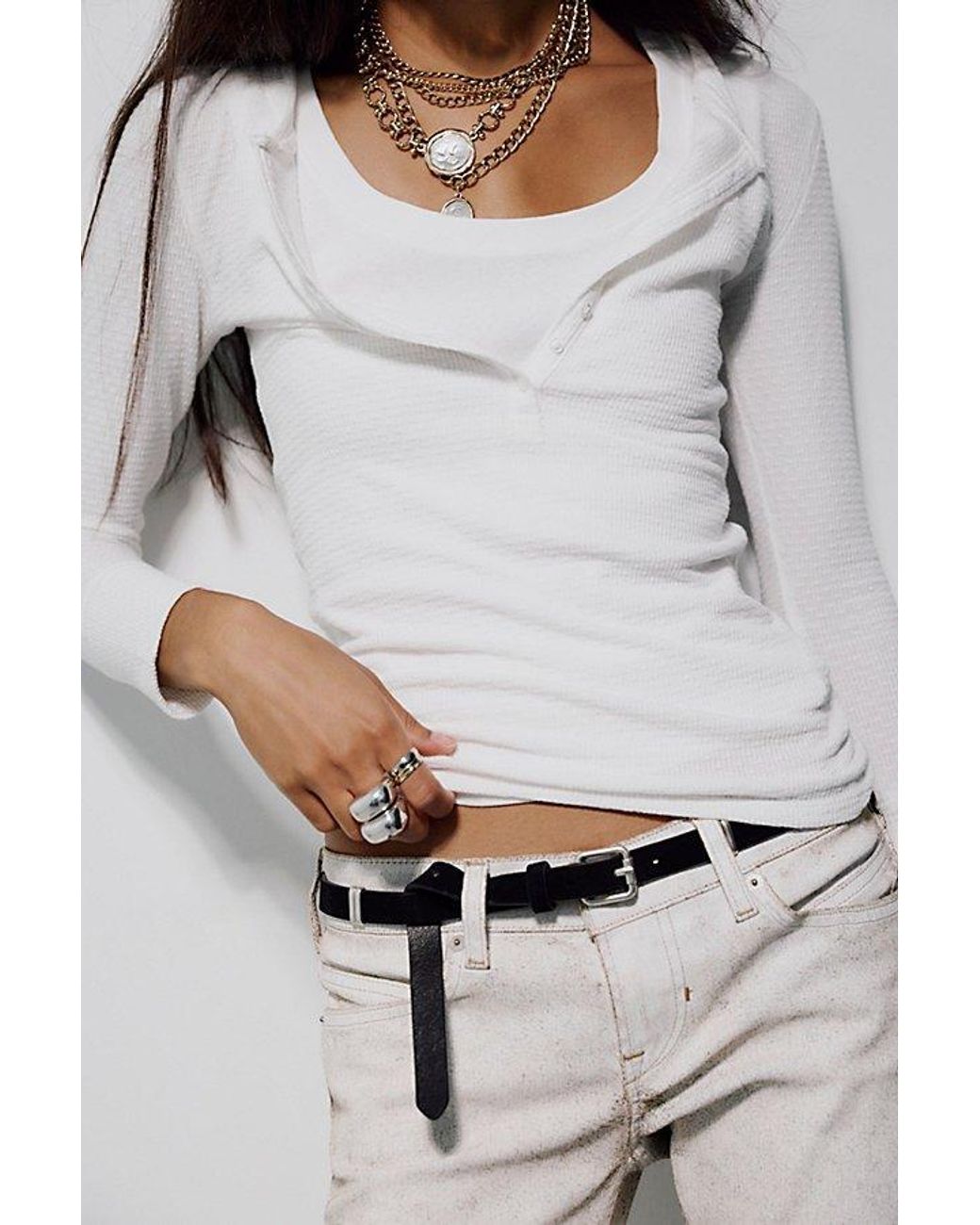 Intimately By Free People Brown Easy Like That Henley By