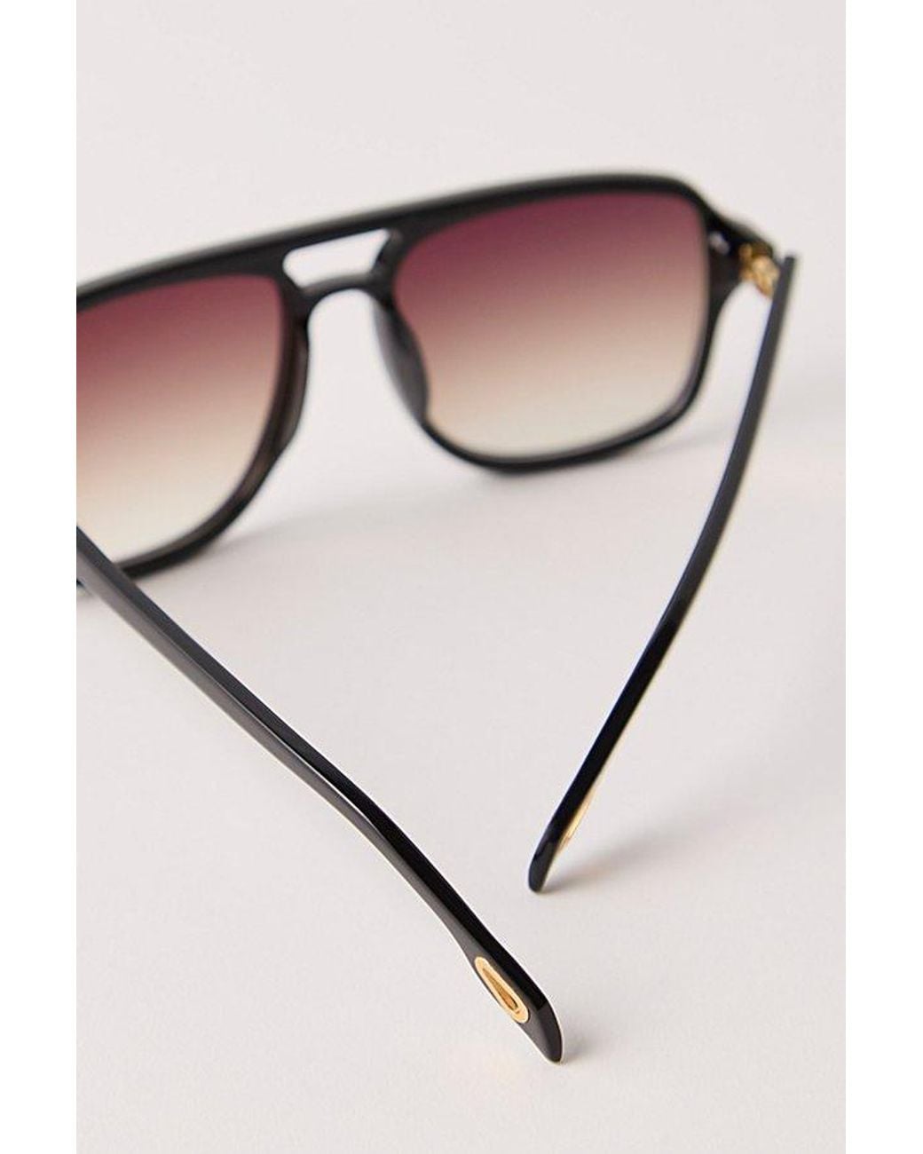 Machete Black Jane Aviator Sunglasses