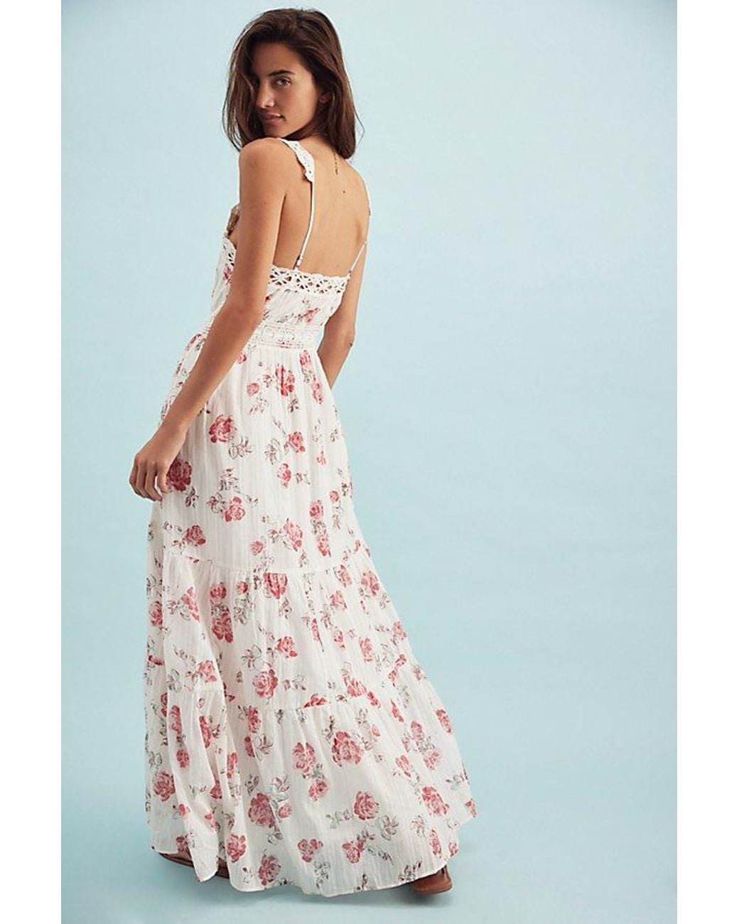 knee length dresses for ladies Free People - Morning Song Maxi Dress main image 1