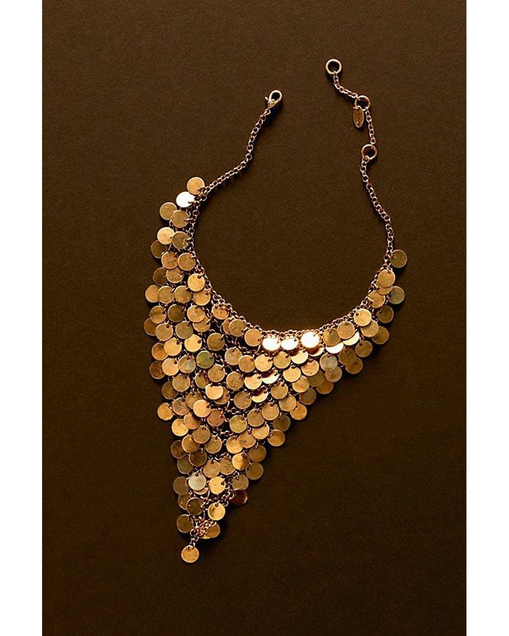 Free People Brown Solana Choker Necklace