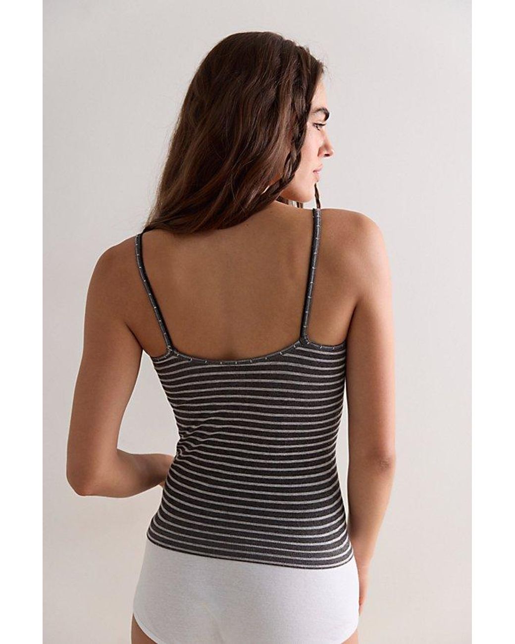 Intimately By Free People Blue Just Enough Stripe Cami By