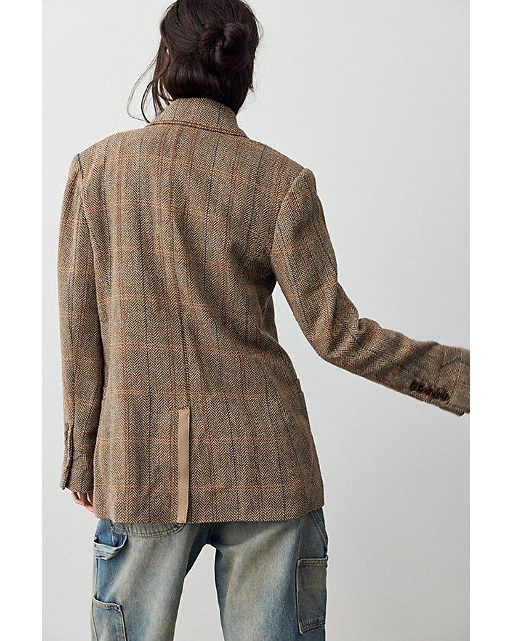 Free People Multicolor Shiloh Blazer Jacket