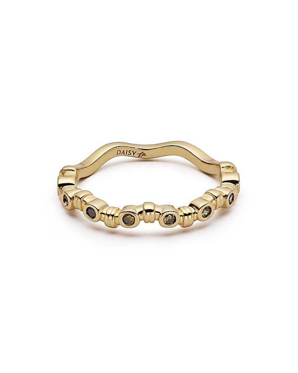 Daisy London Metallic X Free People Florence Ripple Pinky Ring