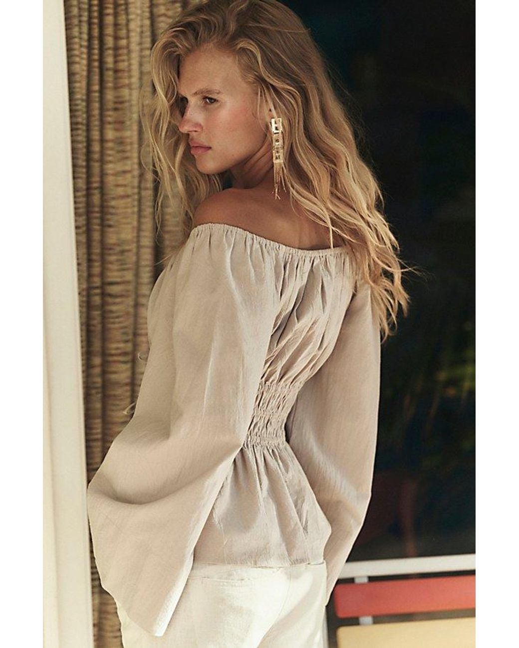free-est Brown Galina Top By