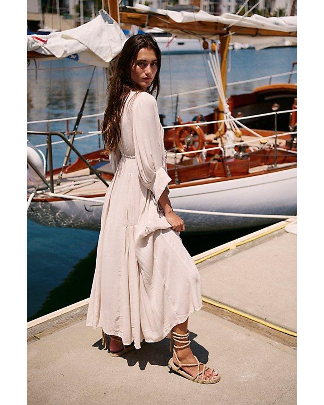 Free people paradise maxi dress sales