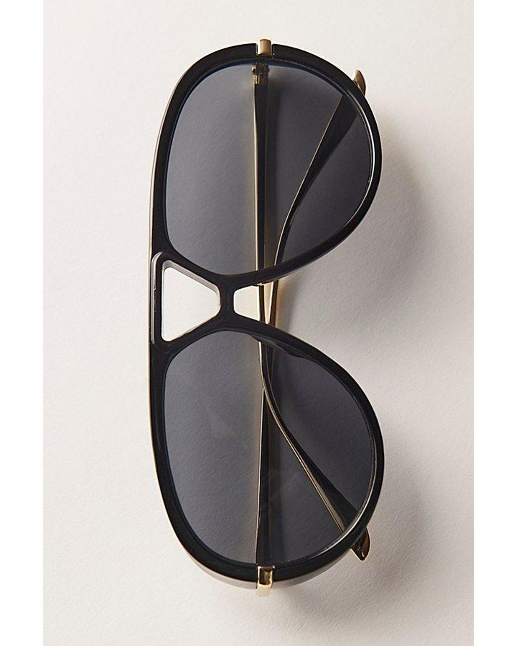 Free People Green Sunday Afternoon Oversized Aviator Sunglasses