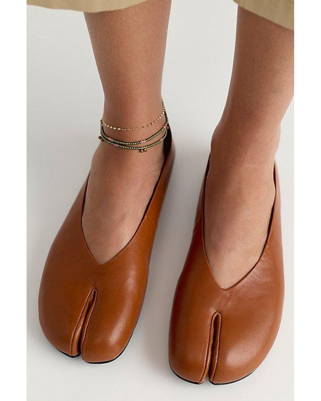 Jeffrey Campbell Natural Pit Lane Flats