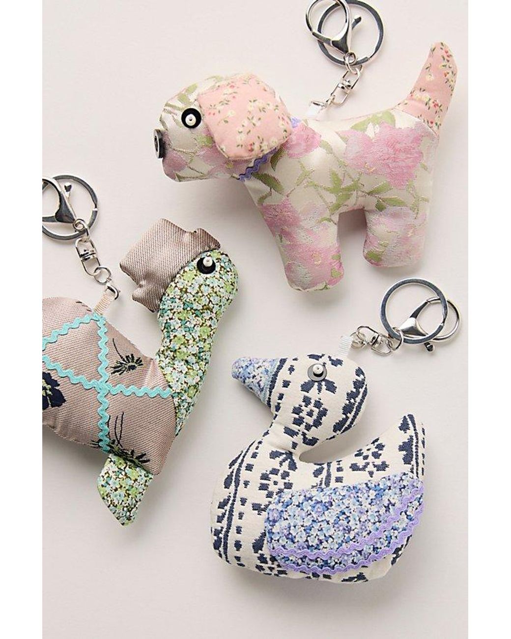 Anna Sui Multicolor Animal Bag Charm