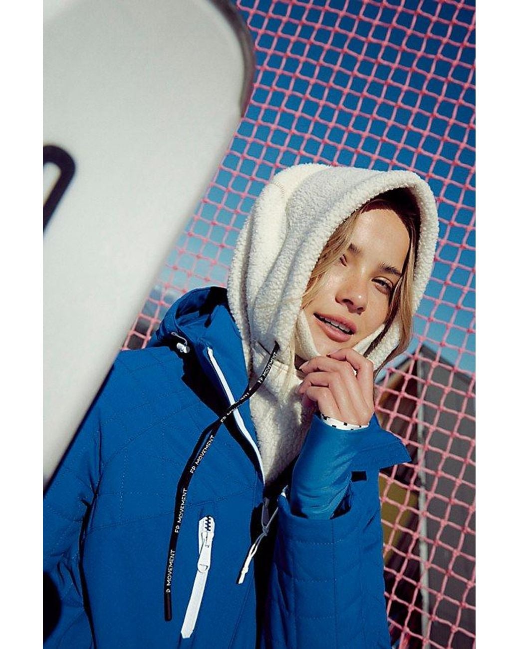 Free People Blue Hit The Slopes Balaclava