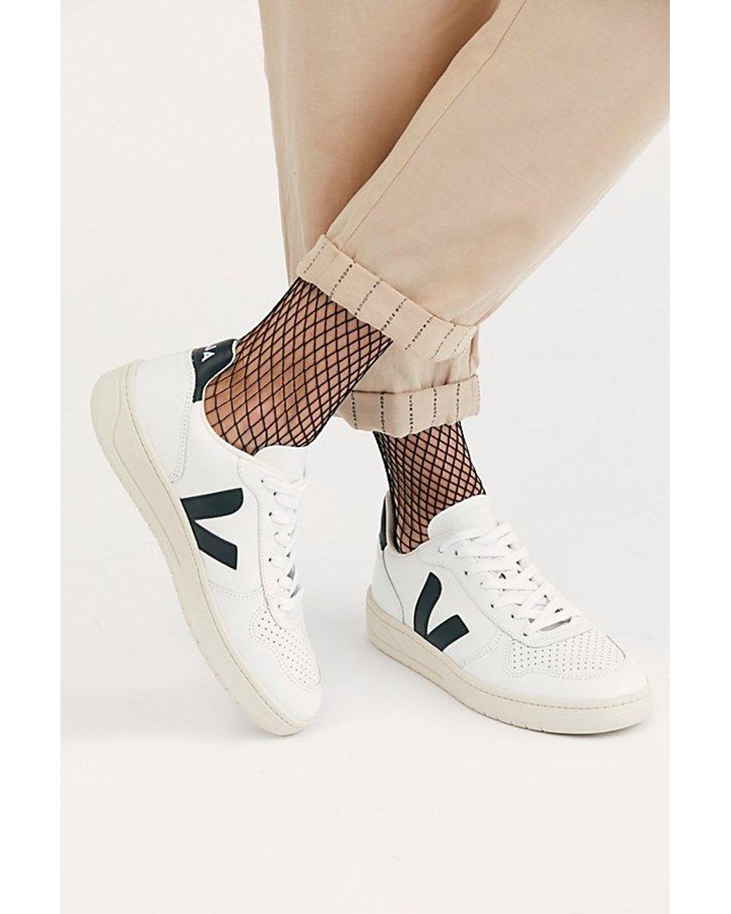 Veja Brown V-10 Trainer Shoe