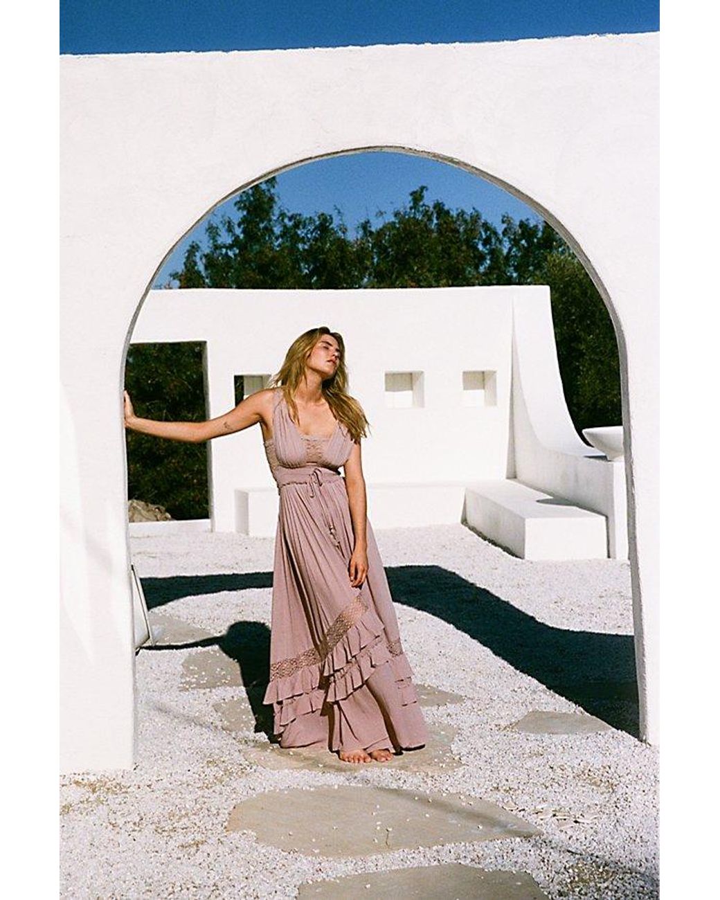 free-est Black Santa Maria Maxi Dress