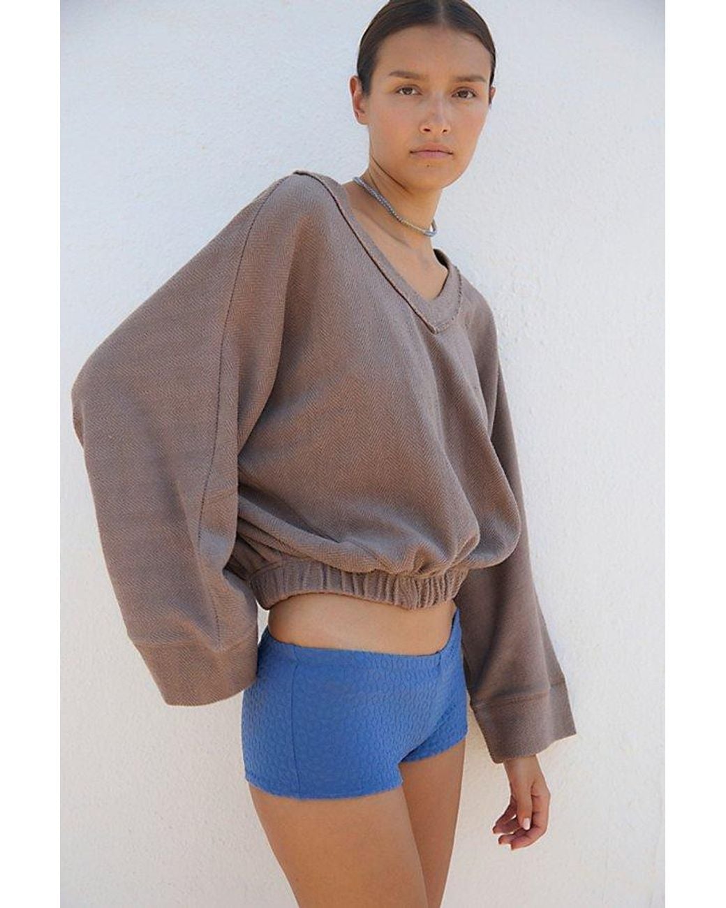 free-est Multicolor Brb Solid Pullover By