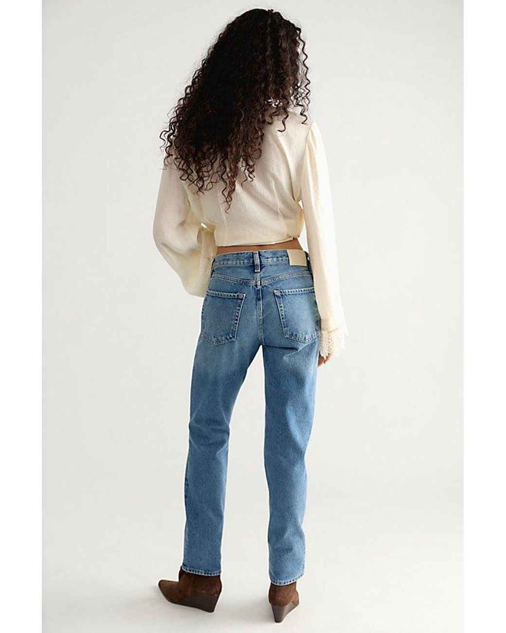 Citizens of Humanity Blue Savannah Cigarette Jeans