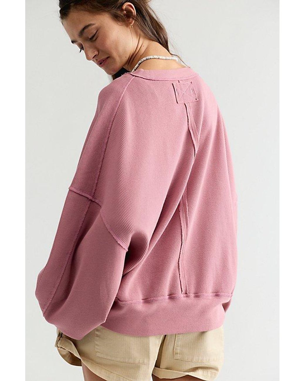 Free People Pink Skyline Thermal