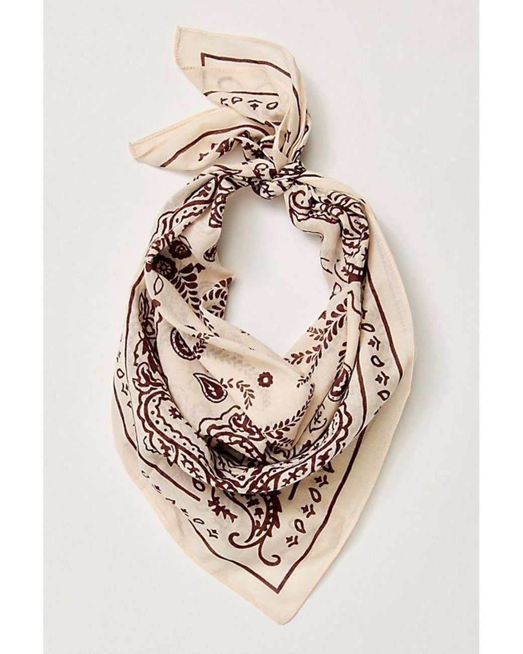Free People Blue Century Cotton Bandana