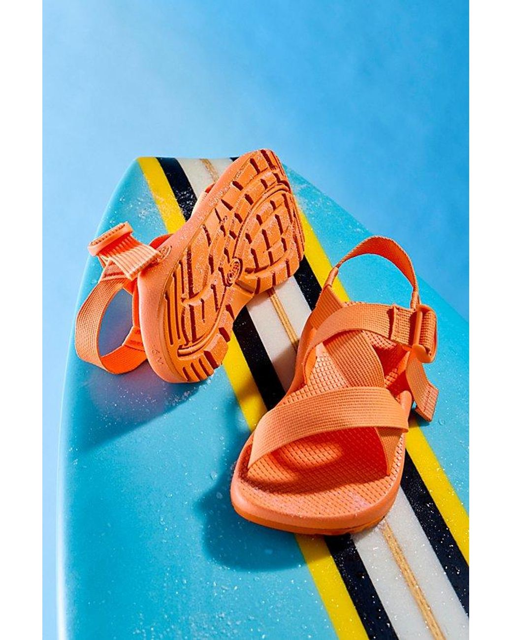Chaco Green Mega Z Classic Sandals