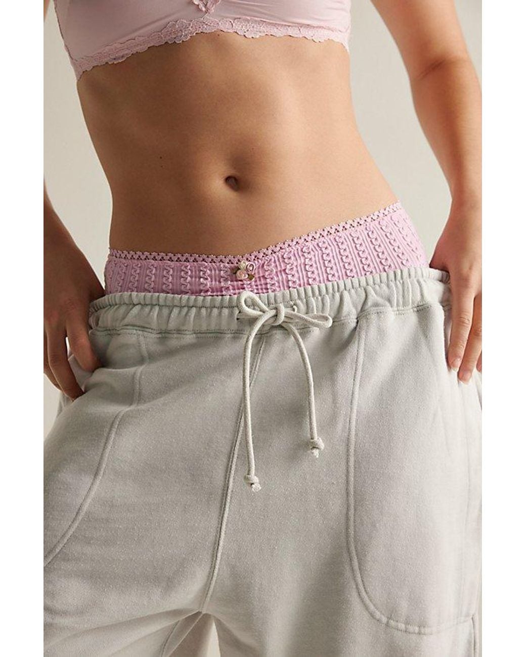 Free People Natural Slow It Down Joggers By