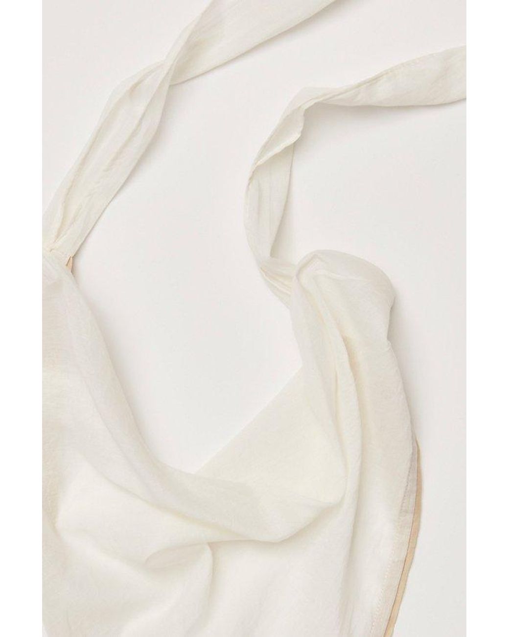 Free People Green Graceland Solid Sheer Hair Scarf