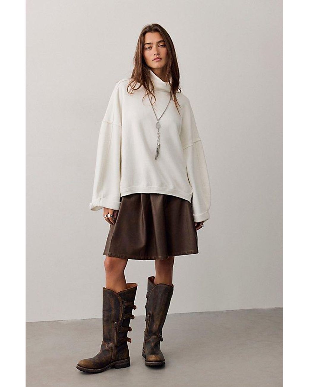 Free People Gray We The Free Mod