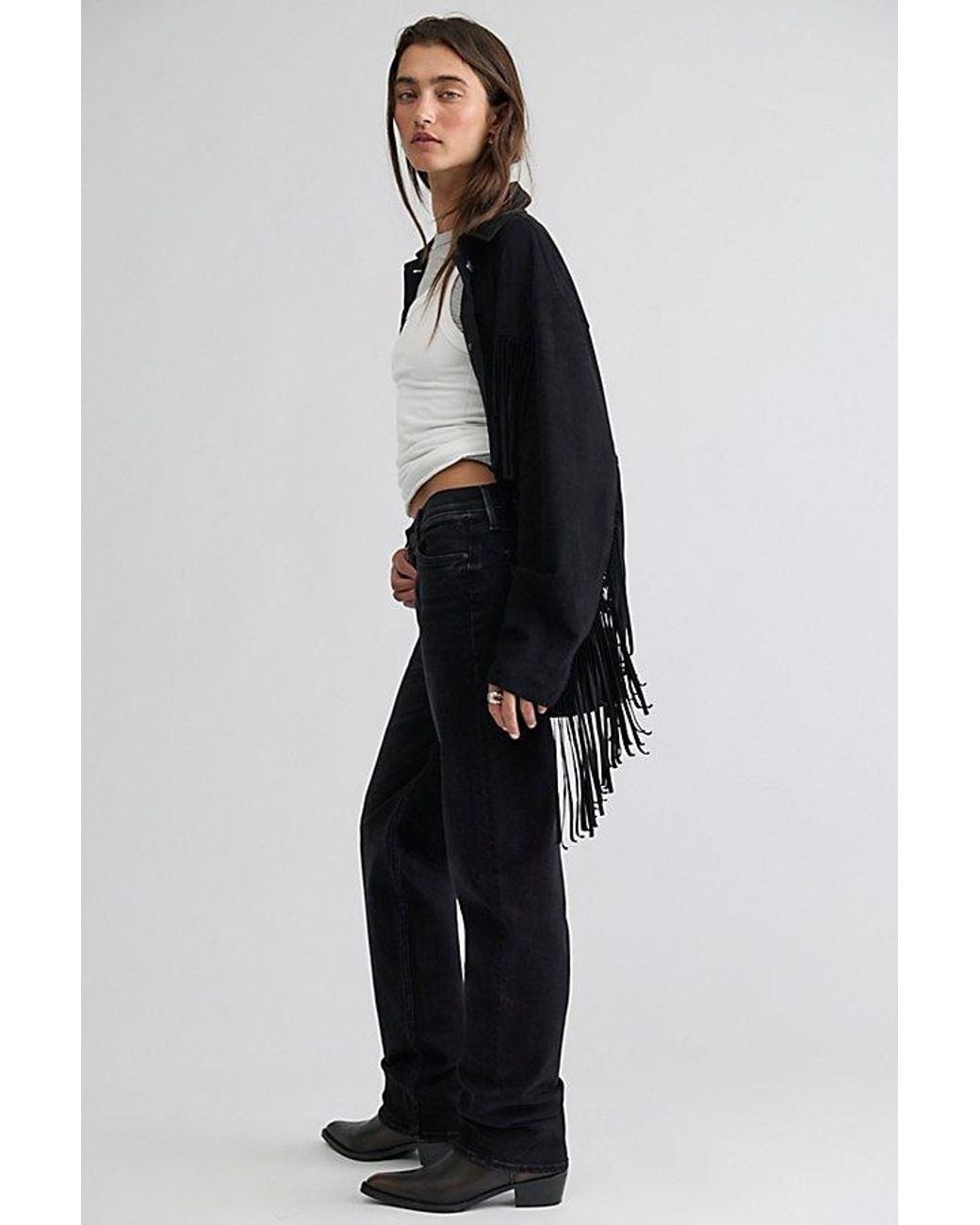 Mother Black The Newbie Skimp Jeans