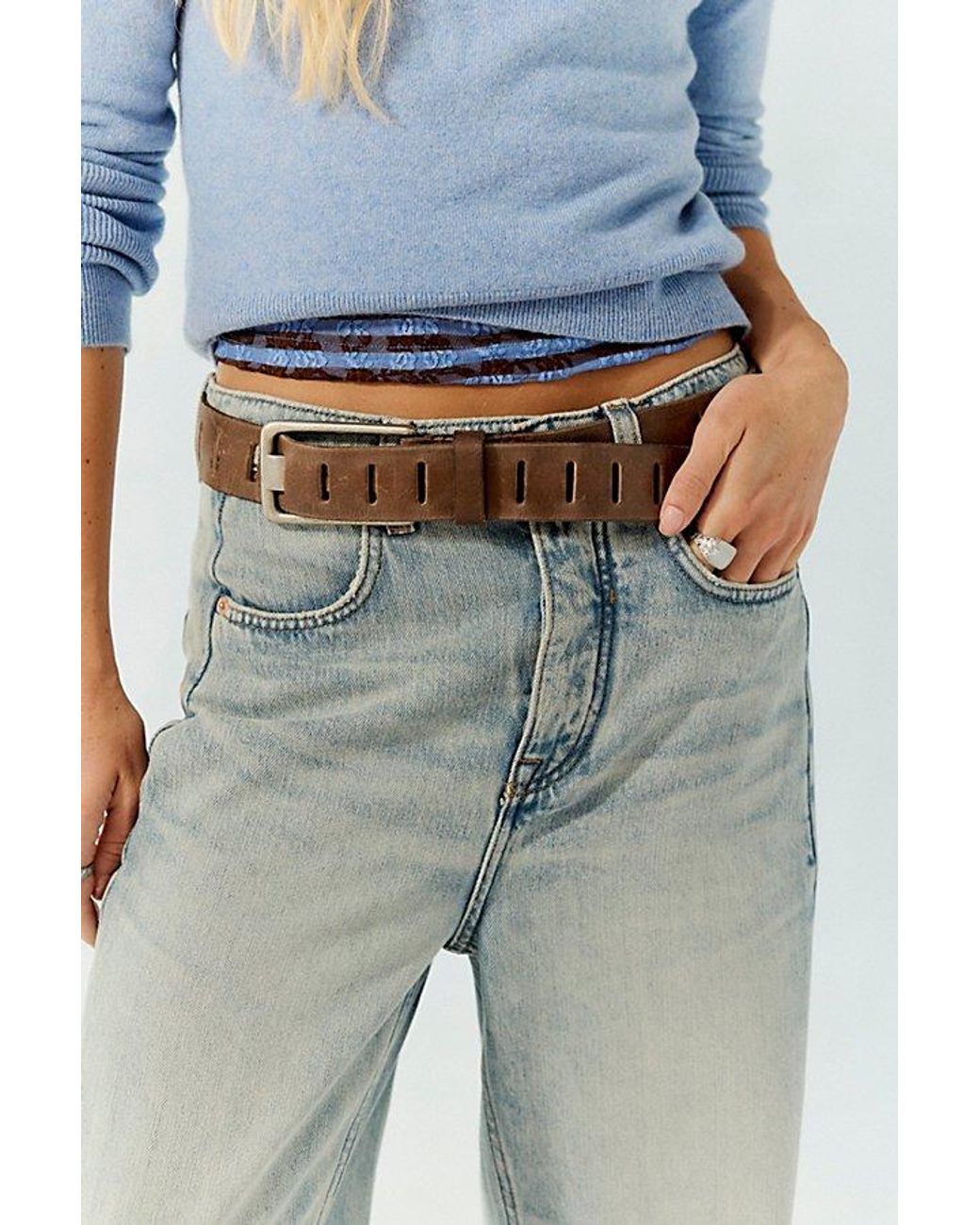 Free People Brown Jona Belt