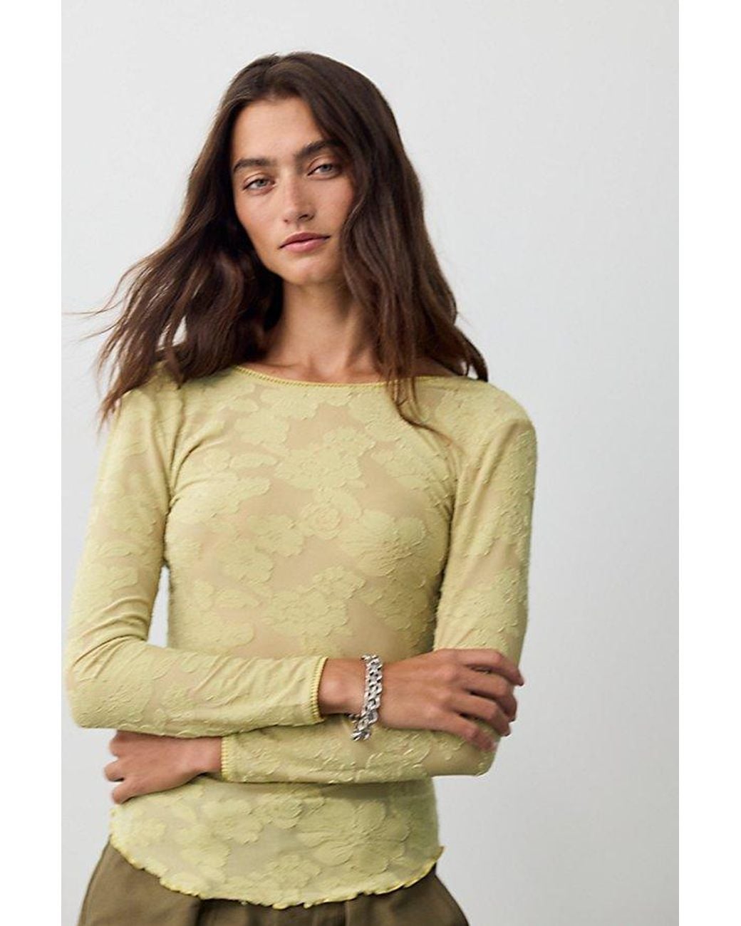 Intimately By Free People Multicolor Night Shift Layering Top By