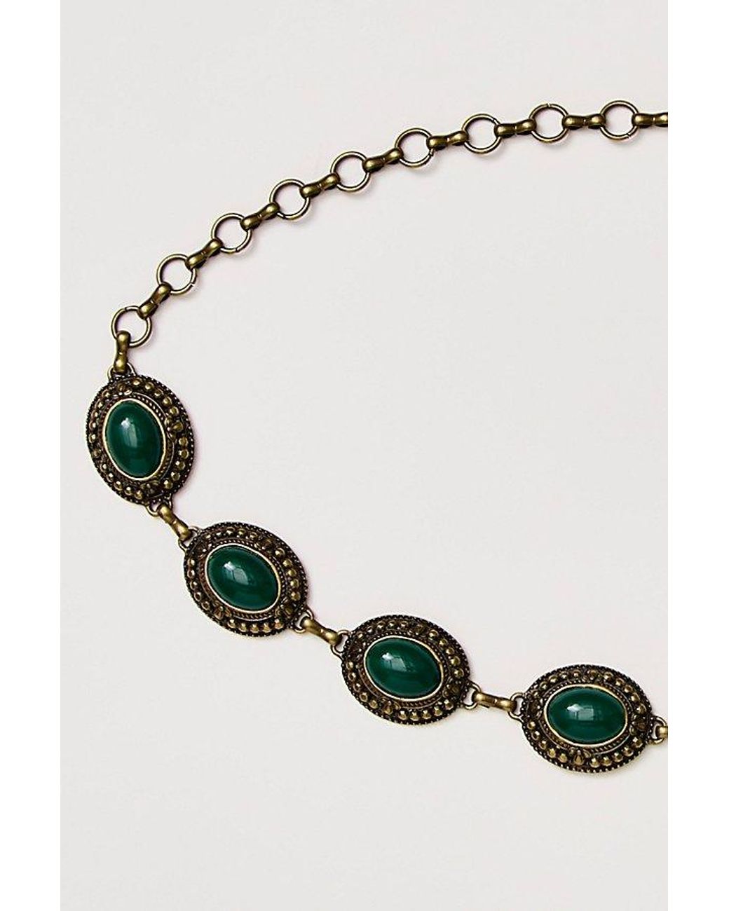 Streets Ahead Multicolor Aquarius Chain Belt By