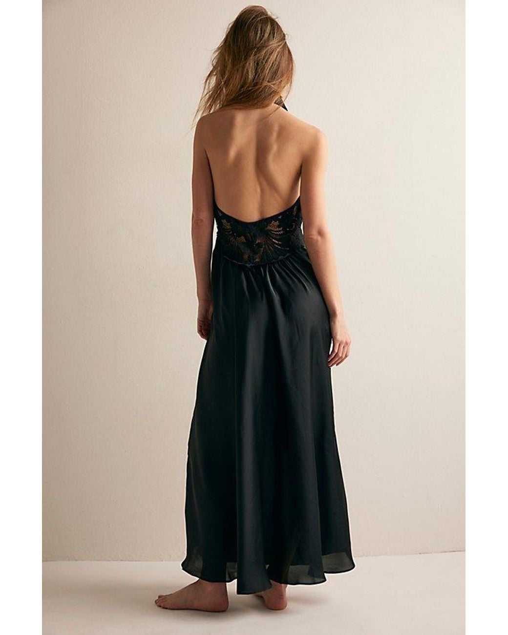 knee length dresses for ladies Party Crasher Midi Slip Dress by Free People main image 1