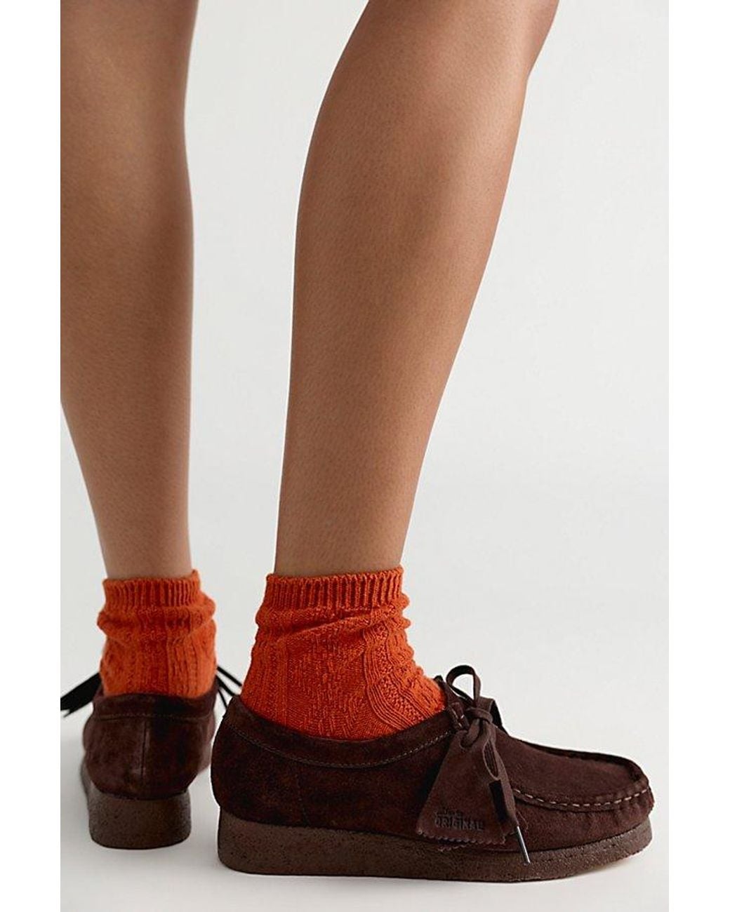 Clarks Blue Wallabees