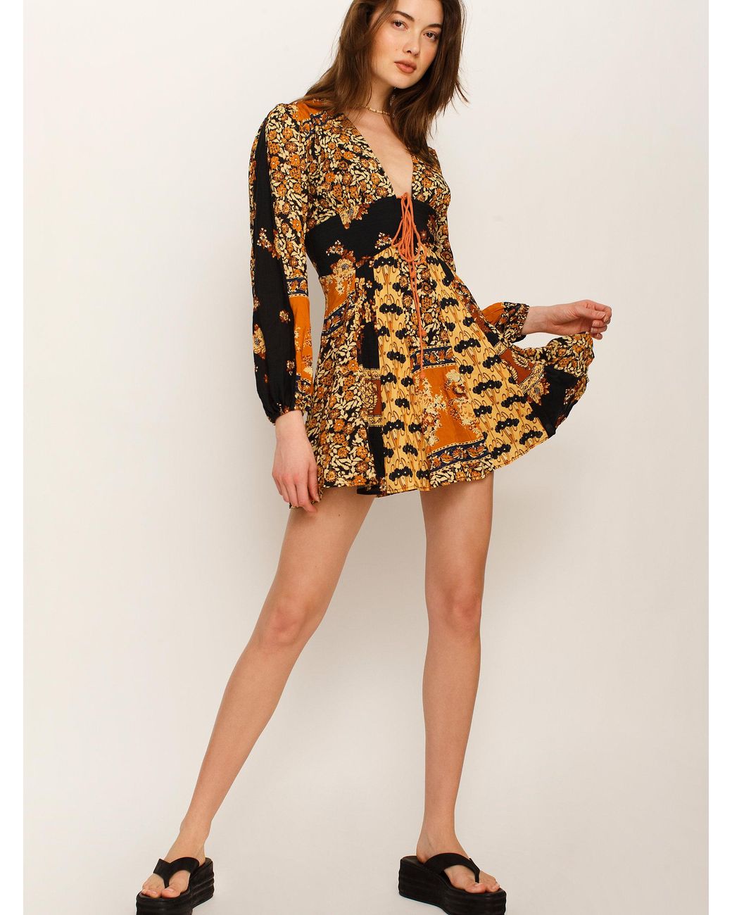 mixin it up mini dress free people