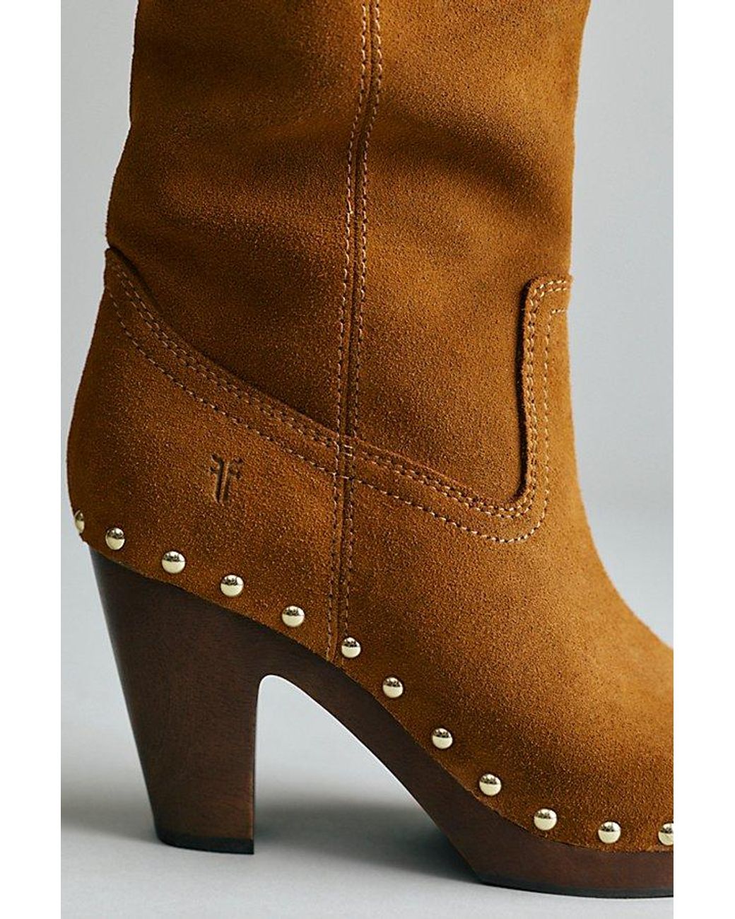 Frye White Cindy Pull-On Boots Shoe
