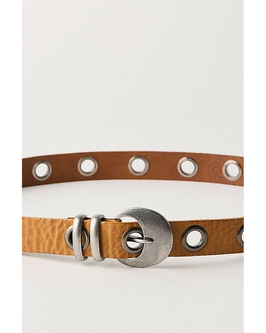 Free People Multicolor Rosebowl Grommet Belt