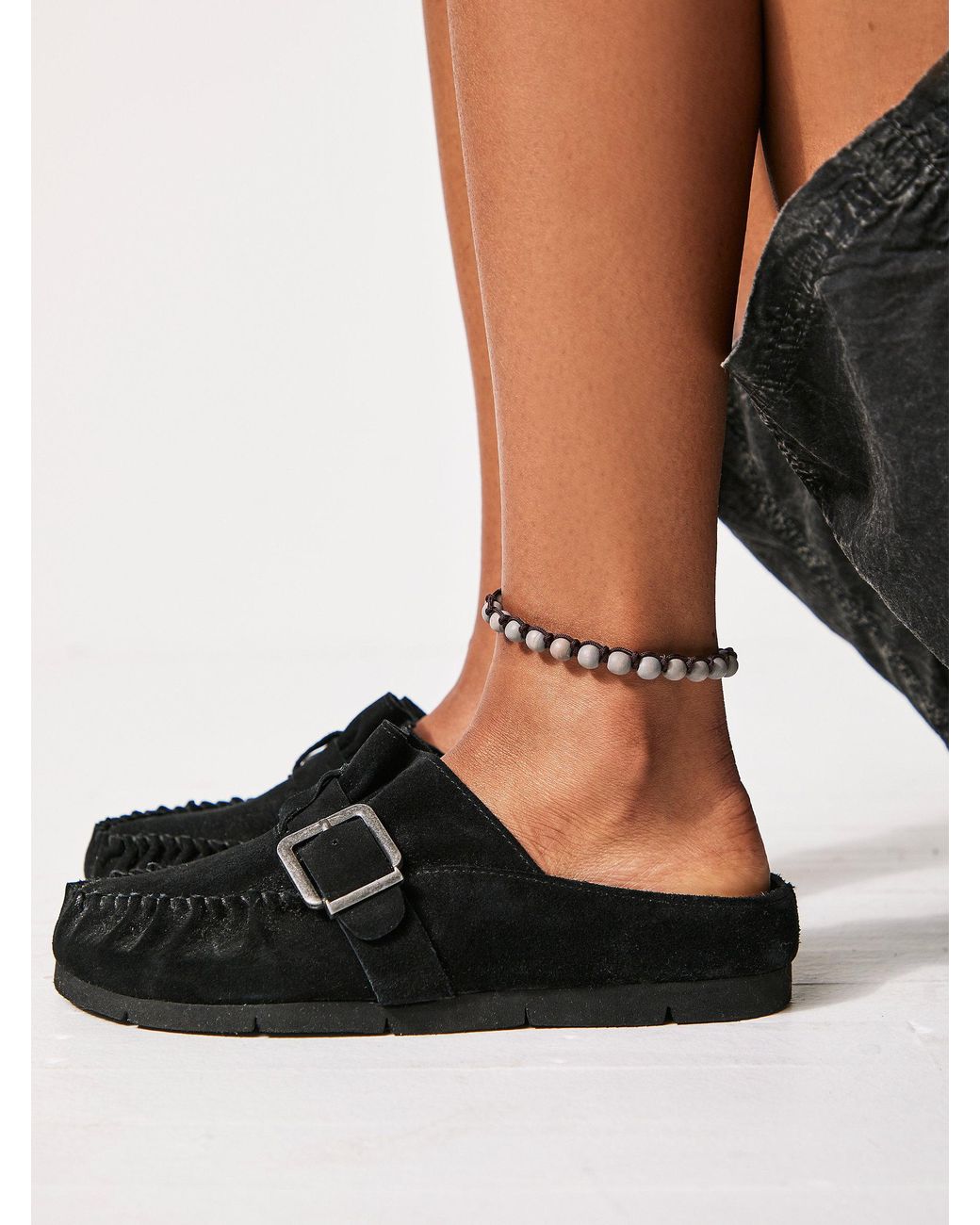 Free People After Riding Mules in Black | Lyst