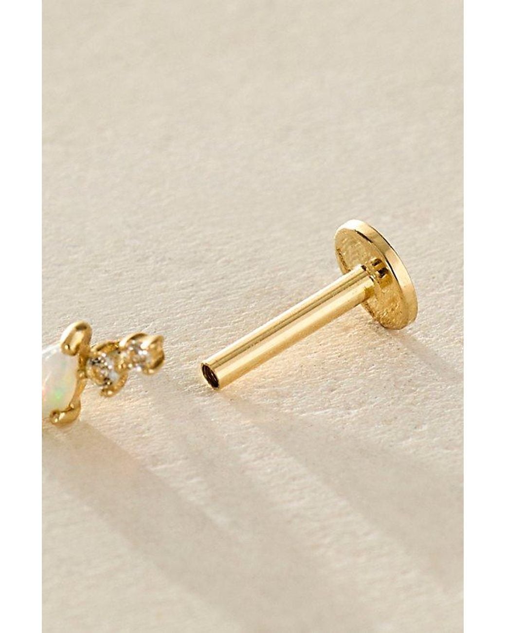 Local Eclectic Pink Constellation Flatback Earrings