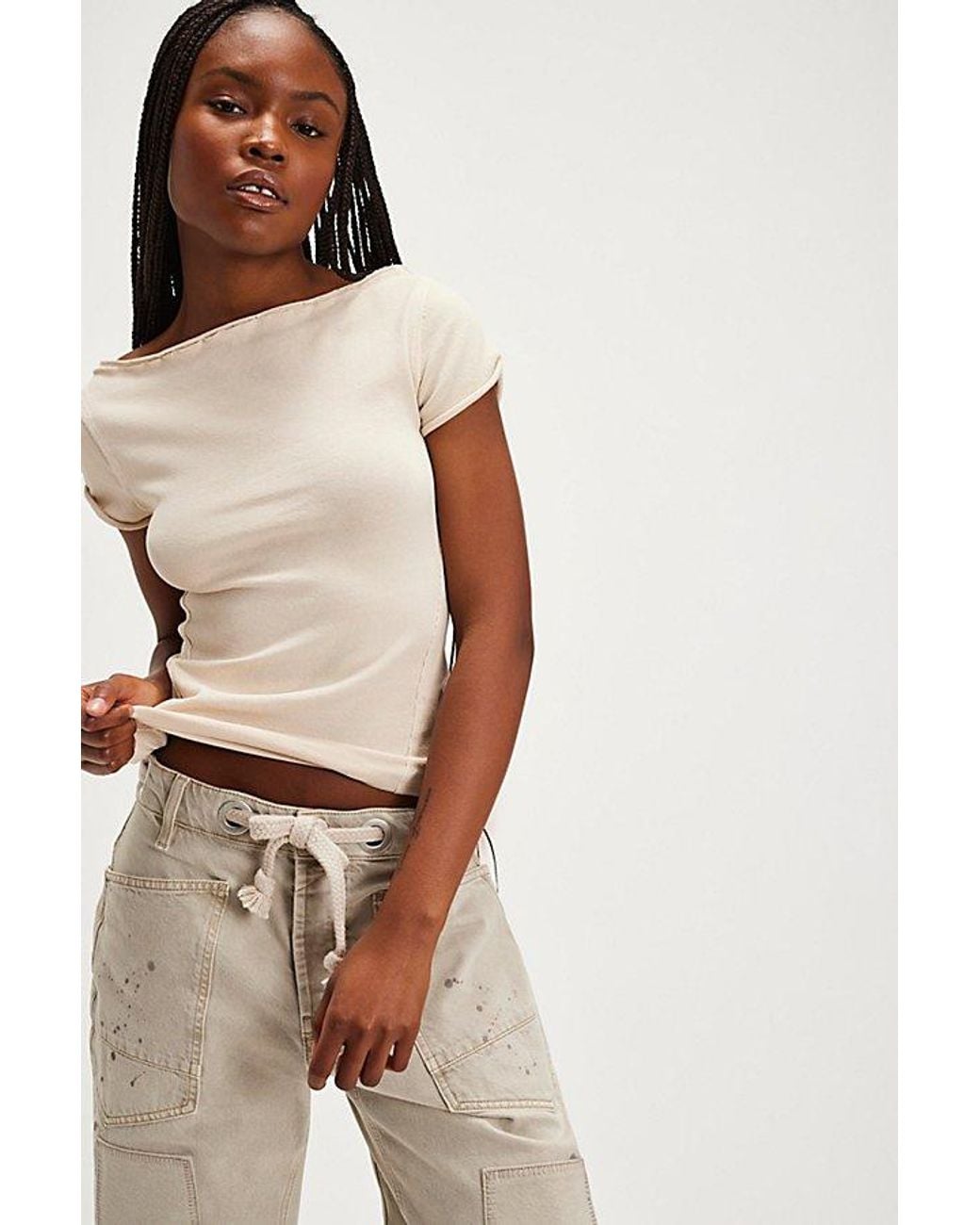Free People Multicolor Billie Tee