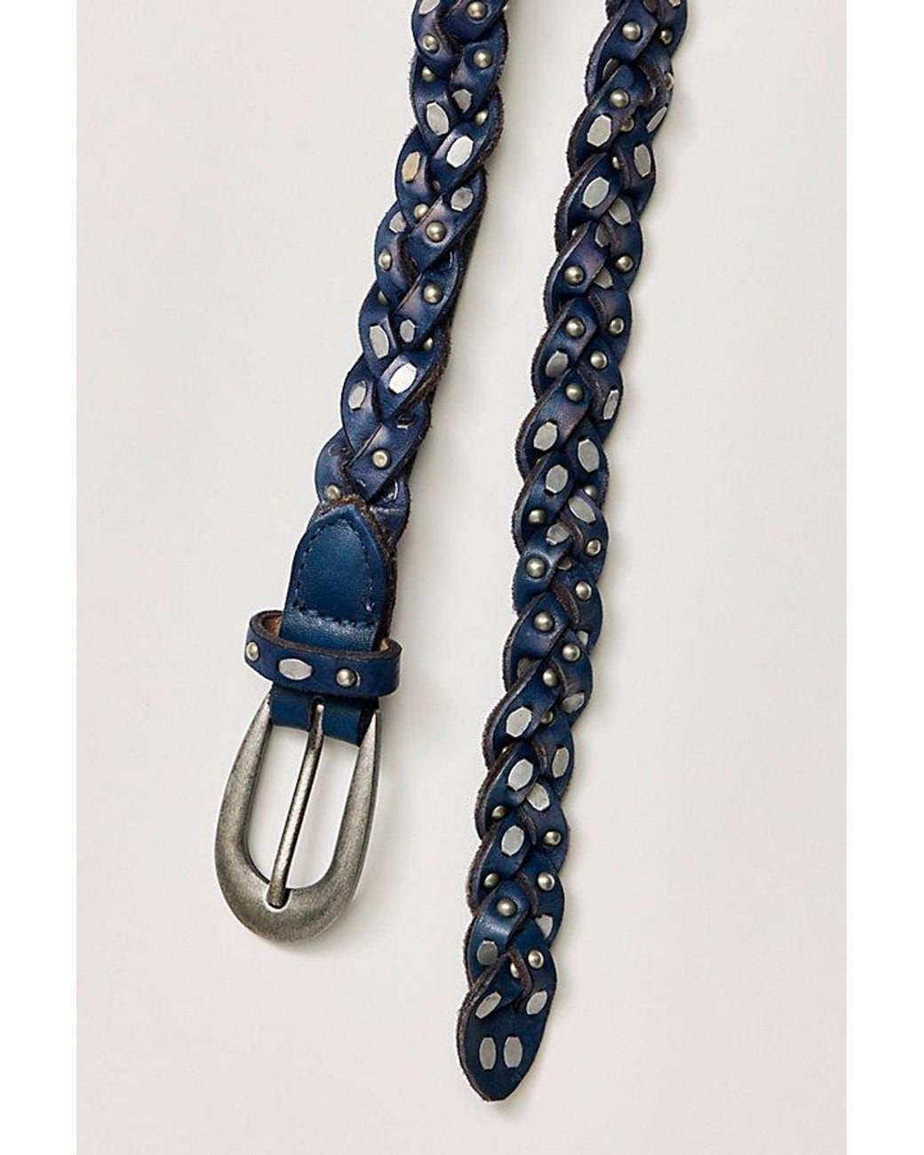 Free People Multicolor Sol Slim Stud Belt