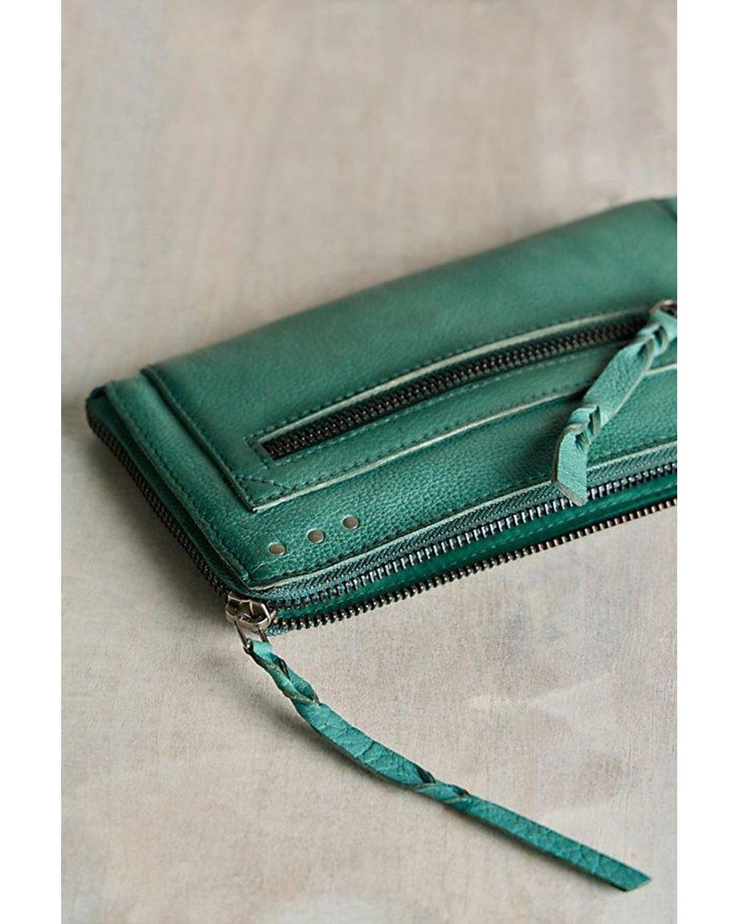 Free People Green Emerson Wallet
