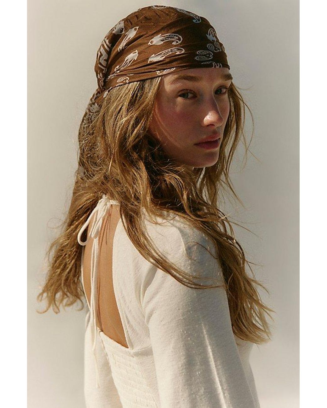 free-est Natural Lumi Mini Dress By