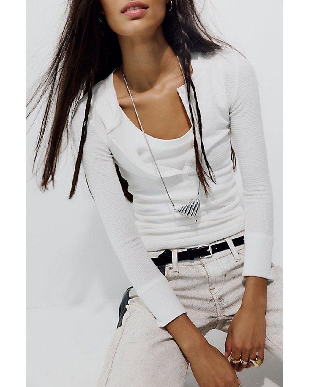 Free People Natural Calista Pendant Necklace