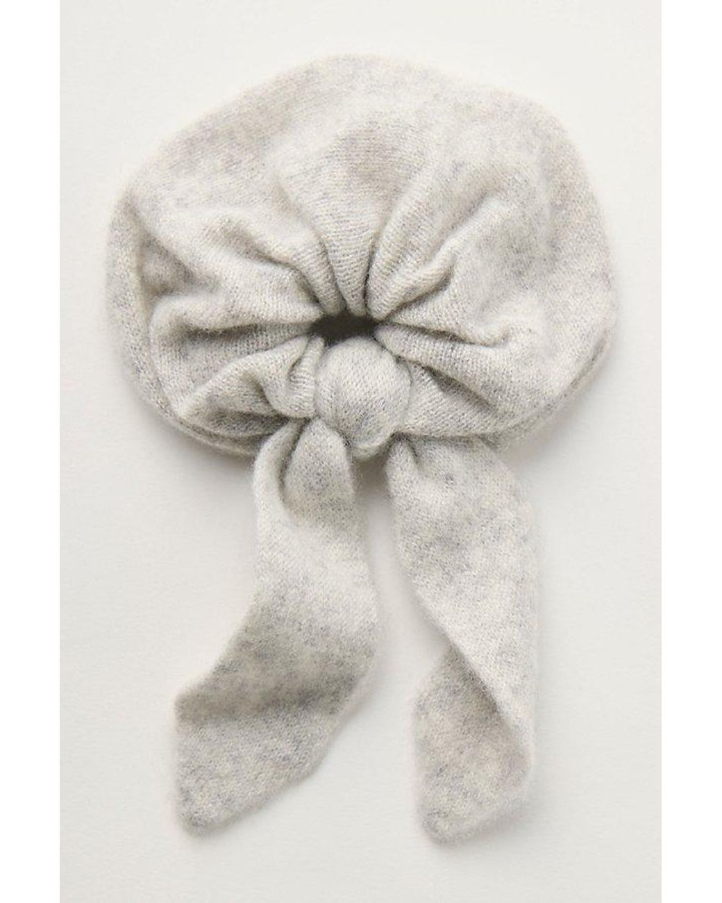 Free People Natural Cashmere Knot Scrunchie
