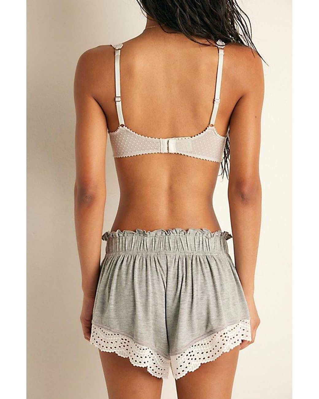 Intimately By Free People White Dream State Shorts By