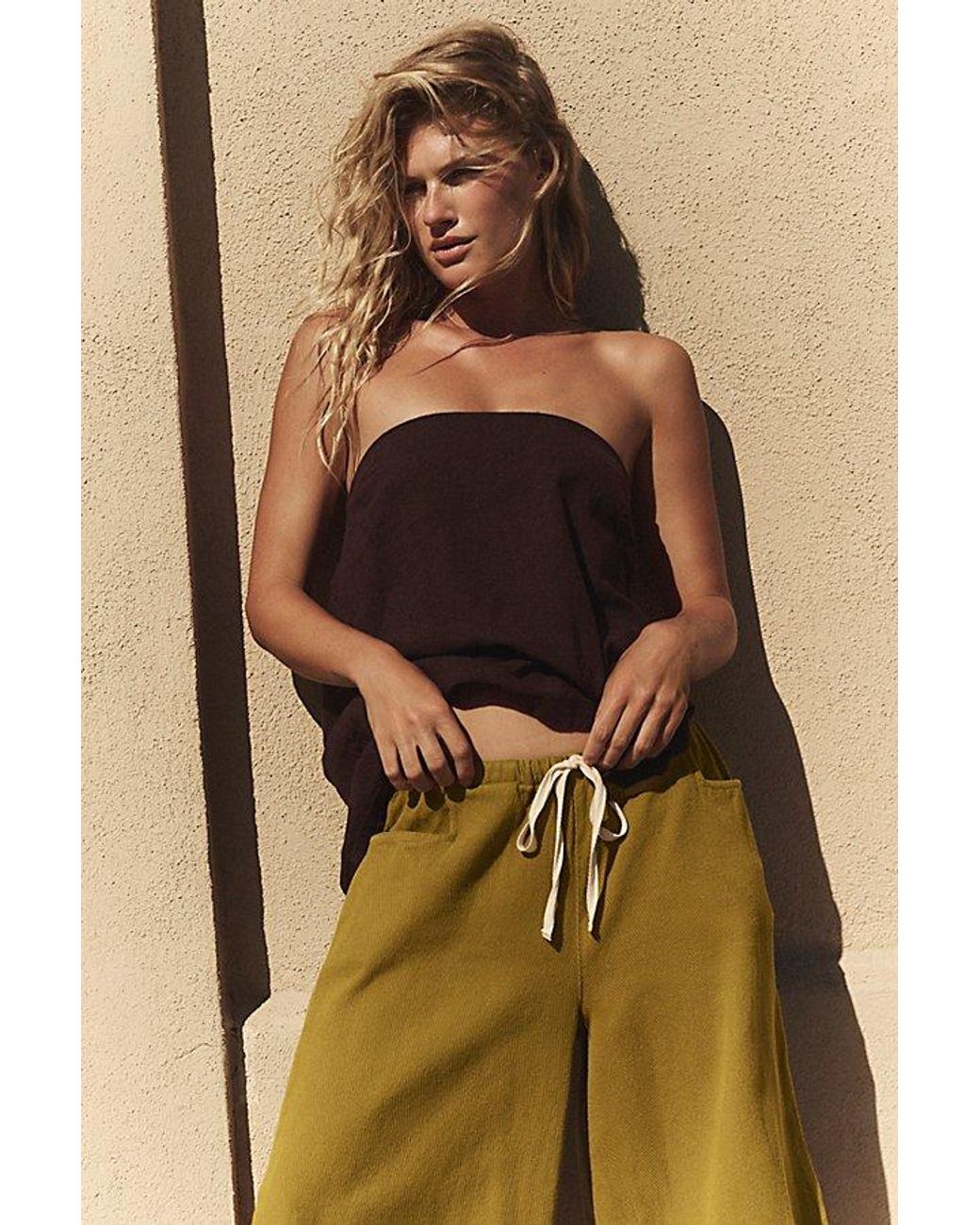 free-est Natural Beach Ease Pants By