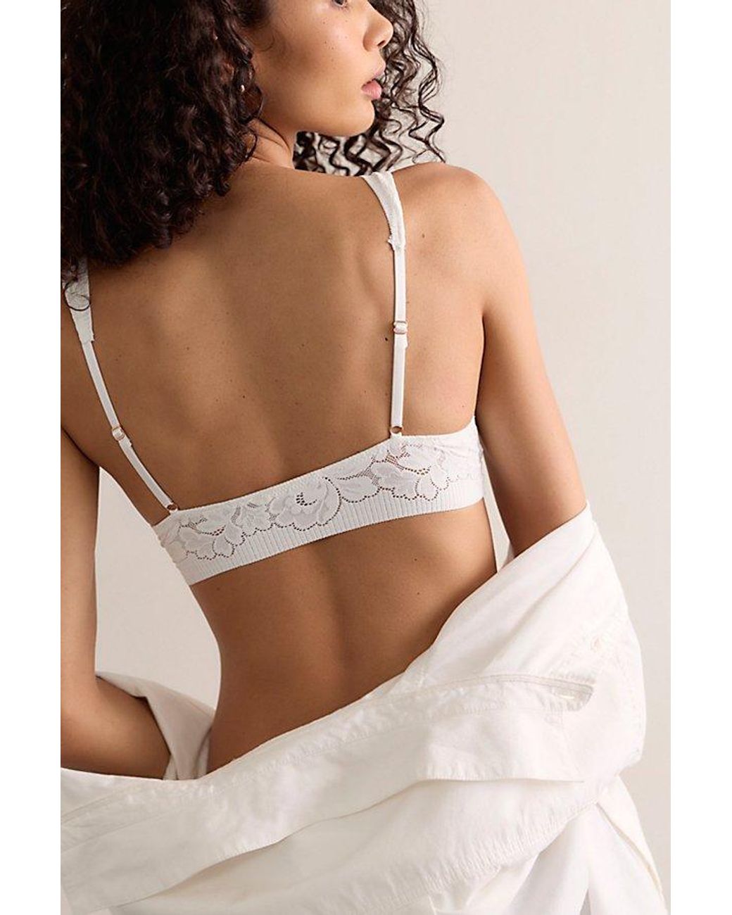 Intimately By Free People Multicolor Smooth Talking Lace Wide-Strap Bralette By