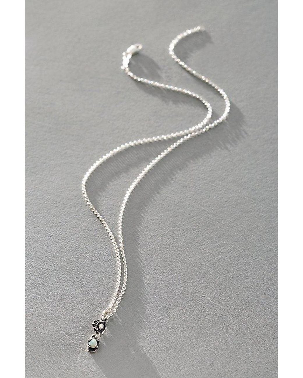 Siri Hansdotter Gray Hansdotter Teardrop Eyes Necklace By