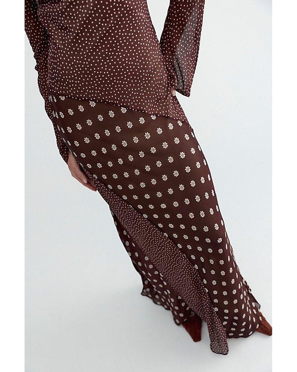ROAME. Brown Hallie Maxi Dress