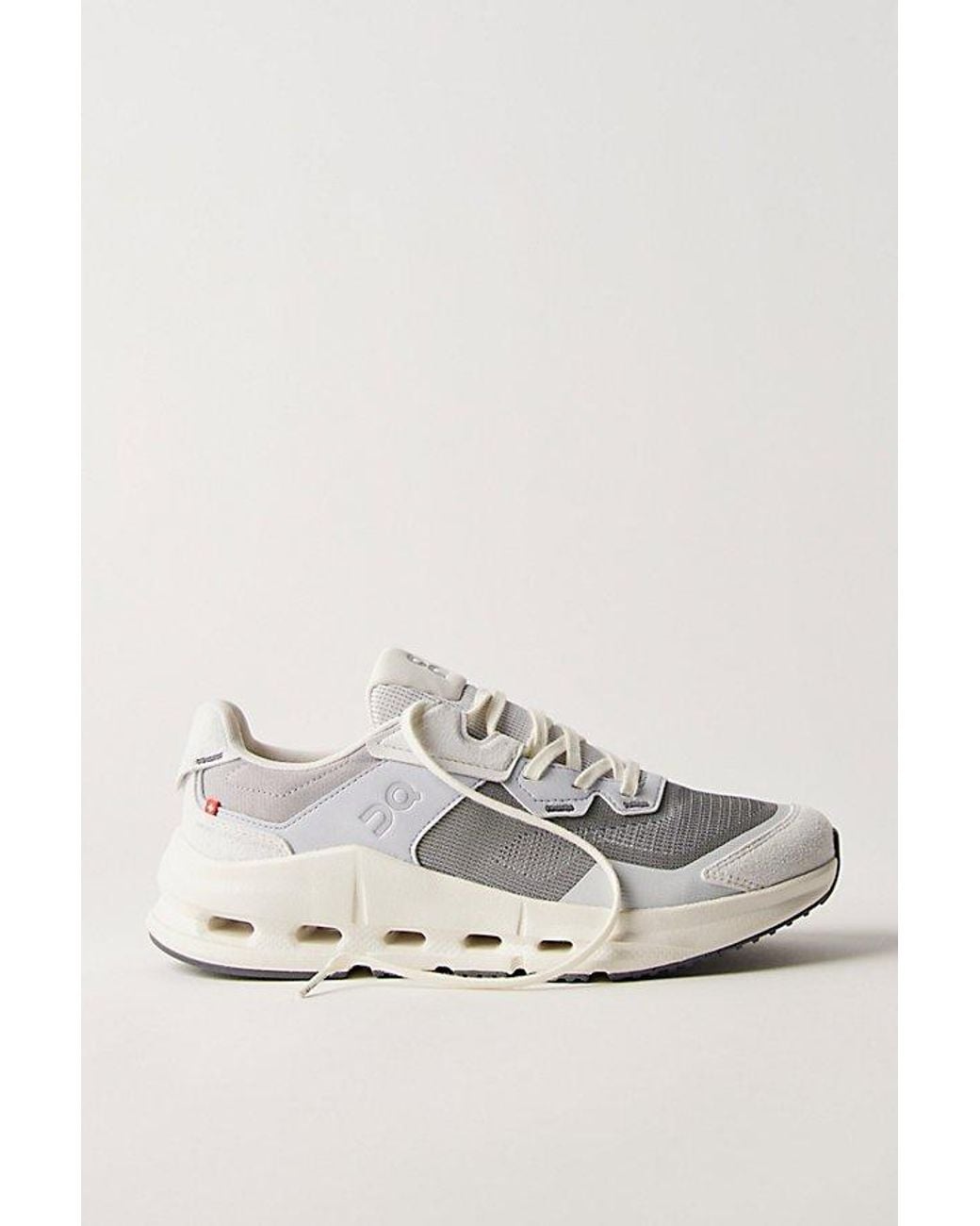 On Shoes Gray Cloudnova Rift Sneakers