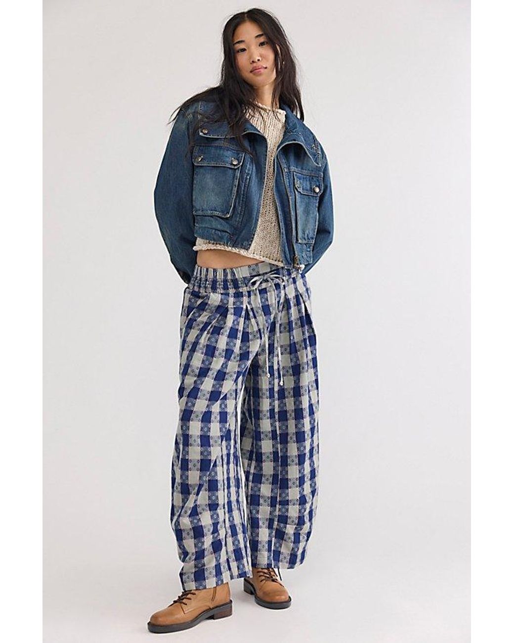 Rujuta Sheth Blue Eclair Pants