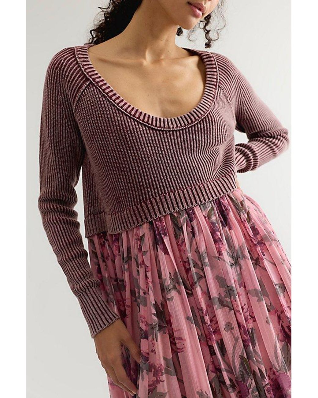 Free People Red Love Song Maxi Dress